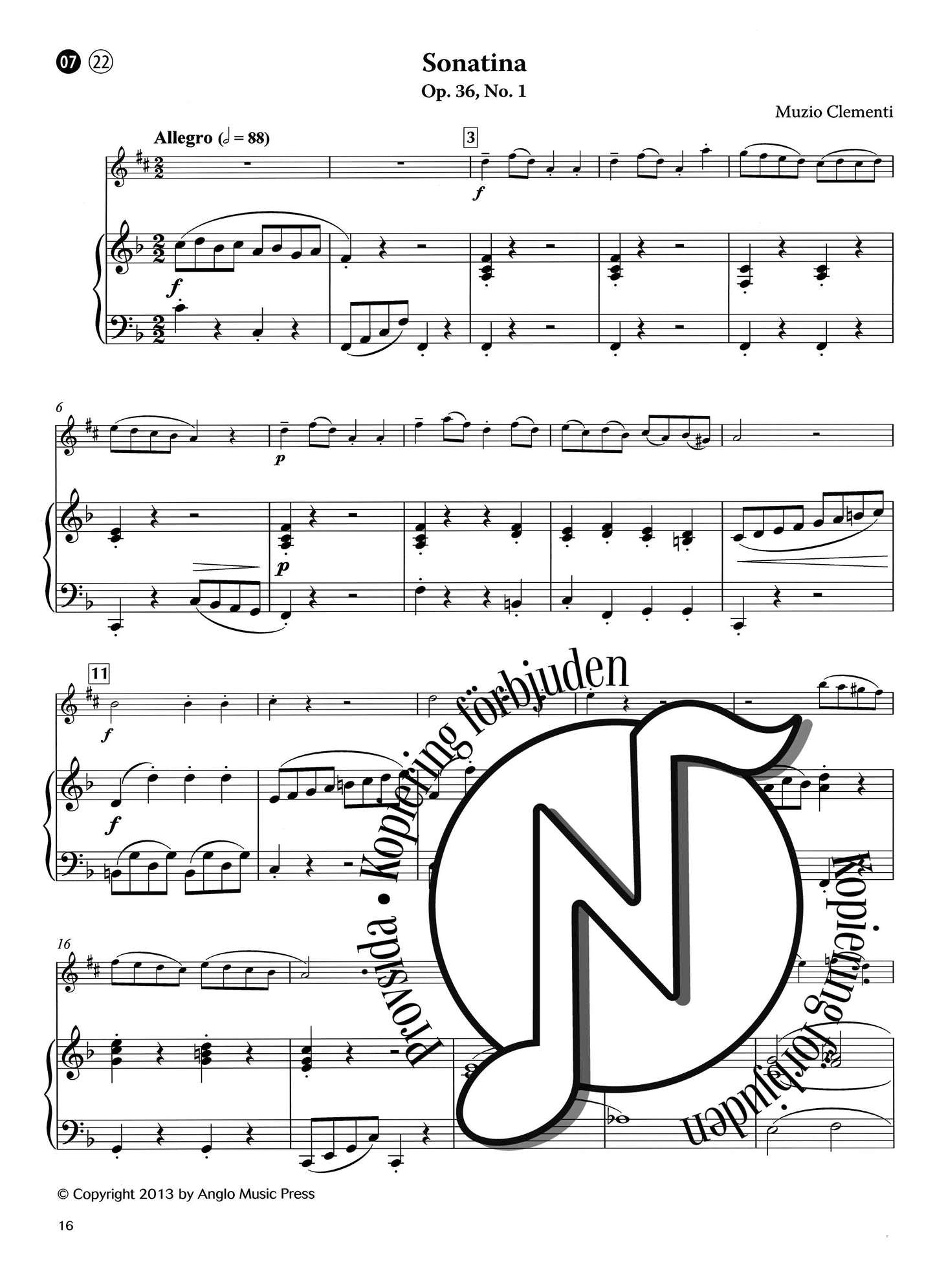 15 Intermediate Classical Solos: Alto Saxophone and Piano