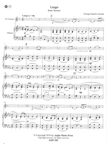 15 Intermediate Classical Solos: Trumpet and Piano