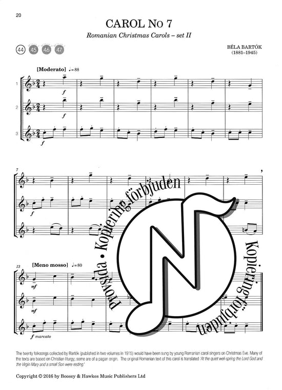 Bartók Edition Duos & Trios for Flute