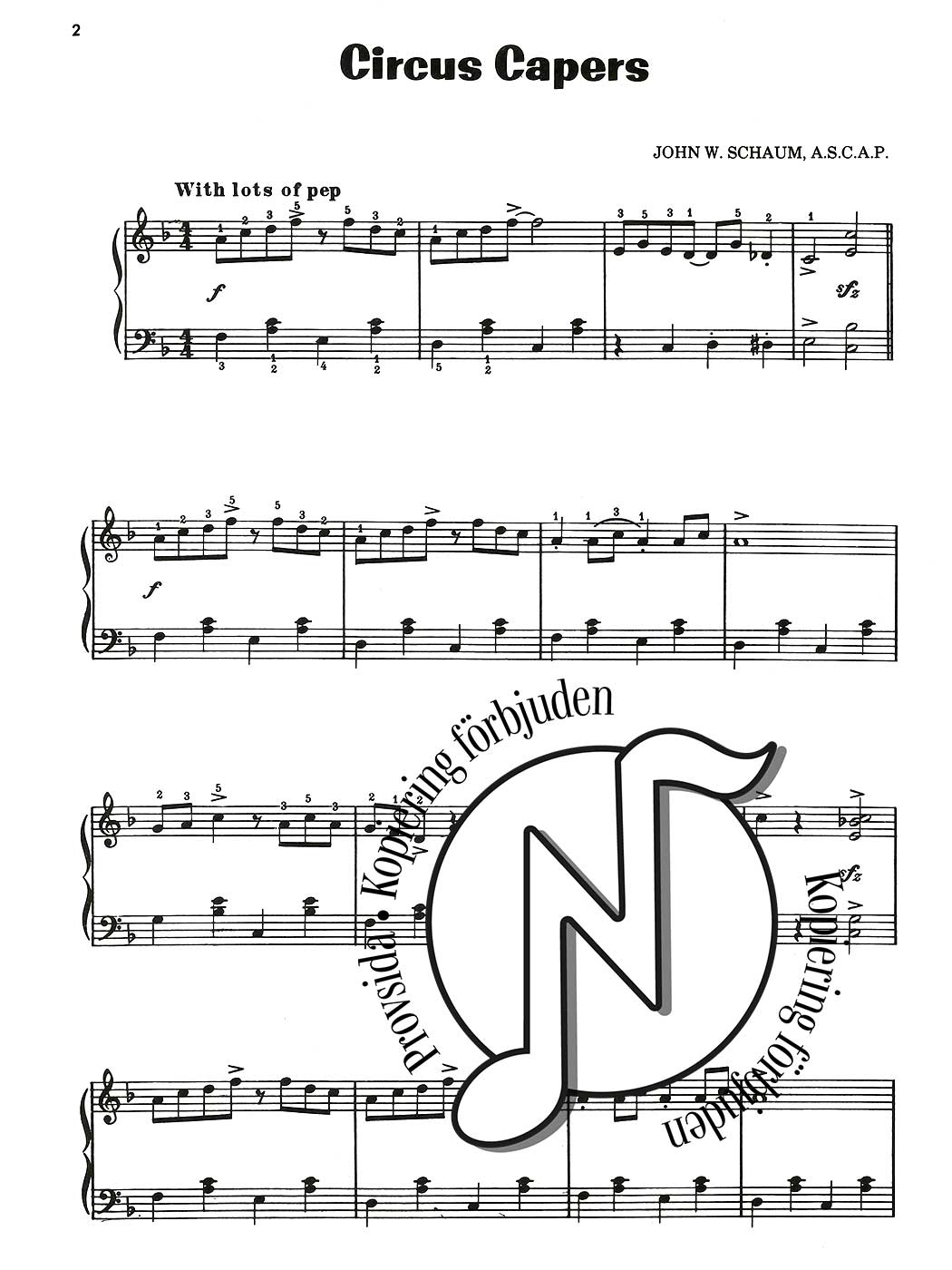 Jazz Jamboree: Six Original Piano Solos with a Jazz Beat