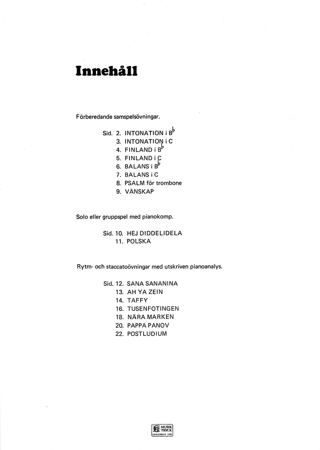 Spela trombone tillsammans 1
