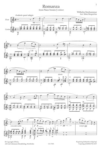 Romanza for Flute and Guitar