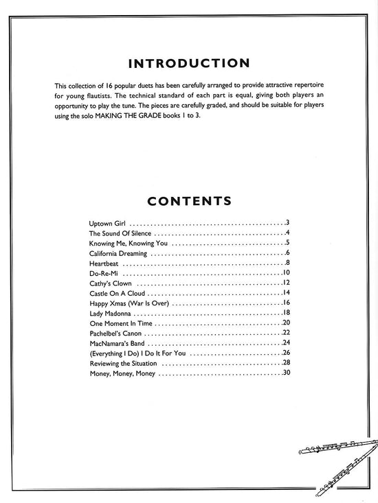 Making the Grade Togheter: Flute Duets