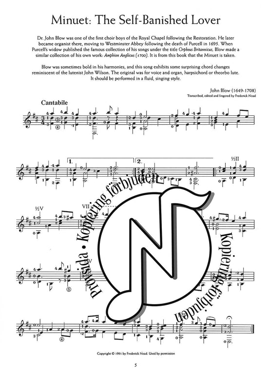 Frederick Noad's Classical Guitar Treasury (Solo Guitar)