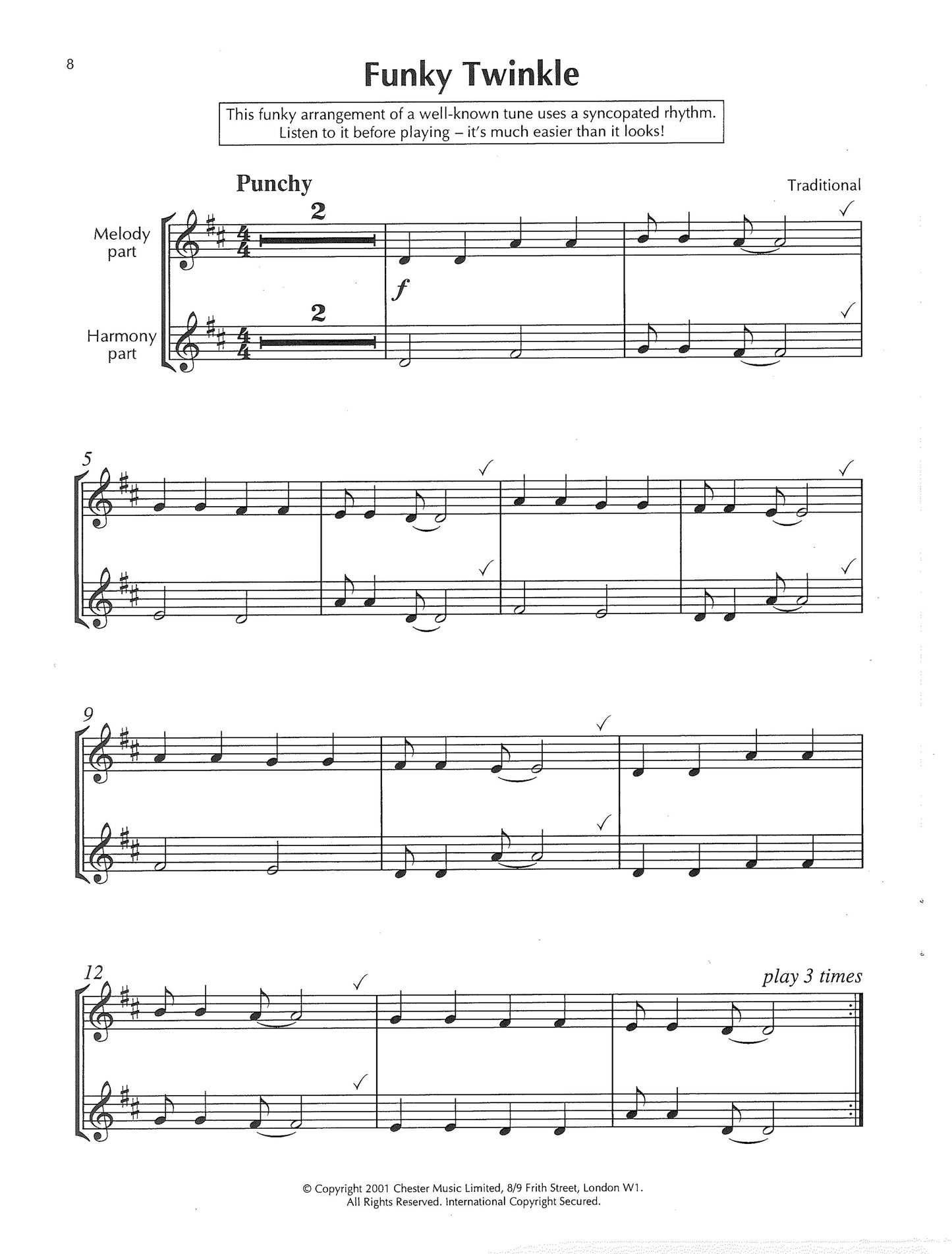 Duets for One for Recorder