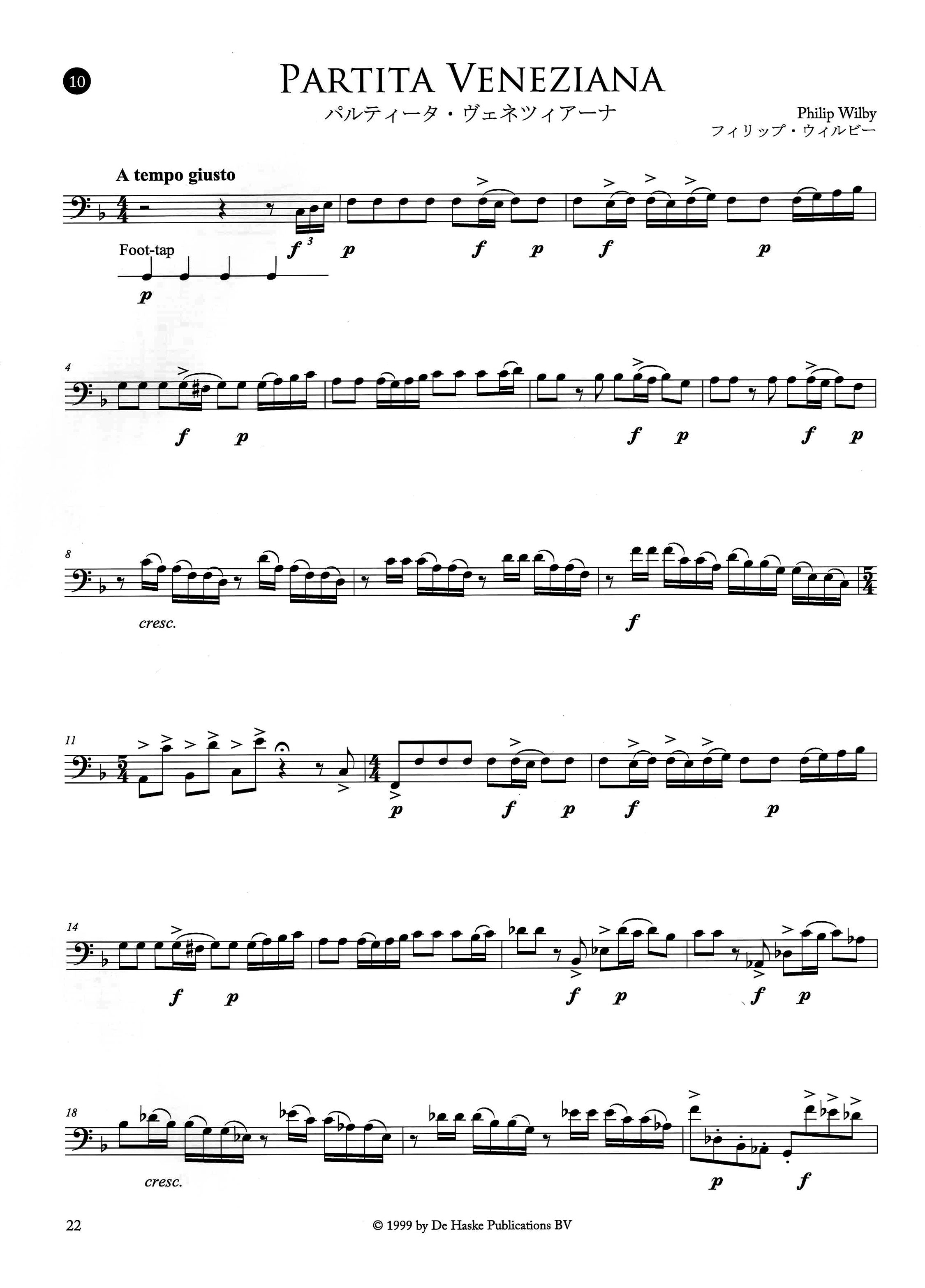 Melodic Studies For Trombone