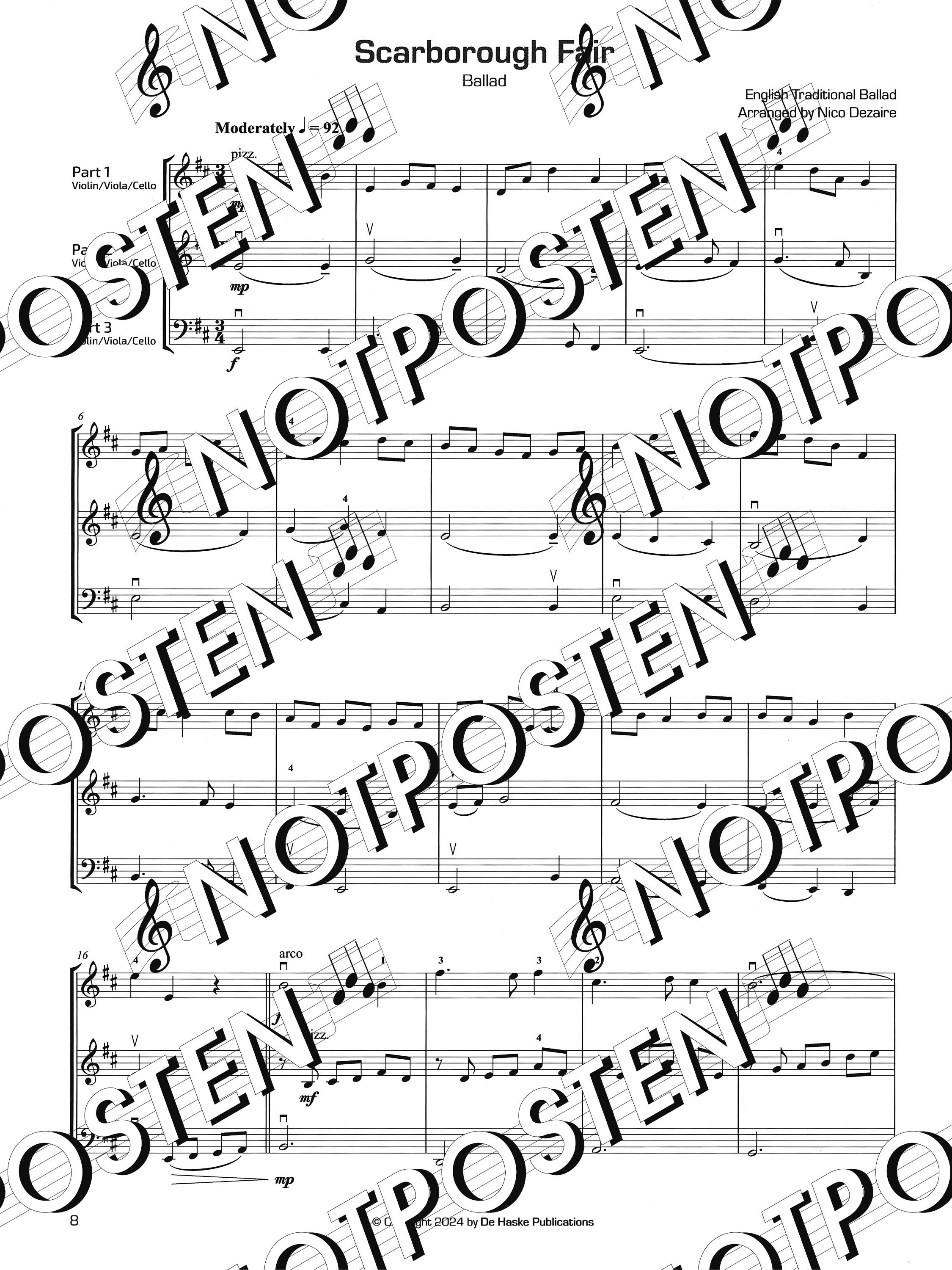 Discover Folk Traditionals for Flexible String Trios