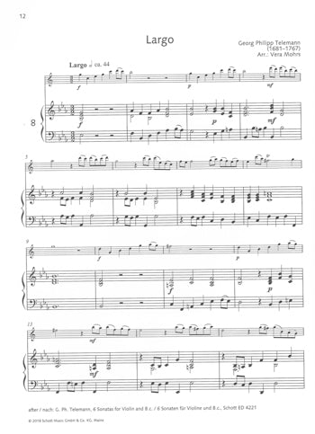 Easy Concert Pieces 2 For Alto Saxophone And Piano
