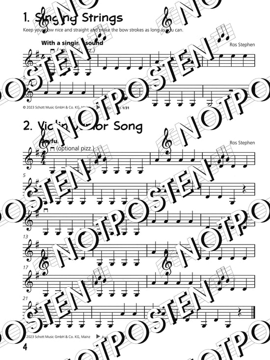 Violin Junior: Concert Book 1