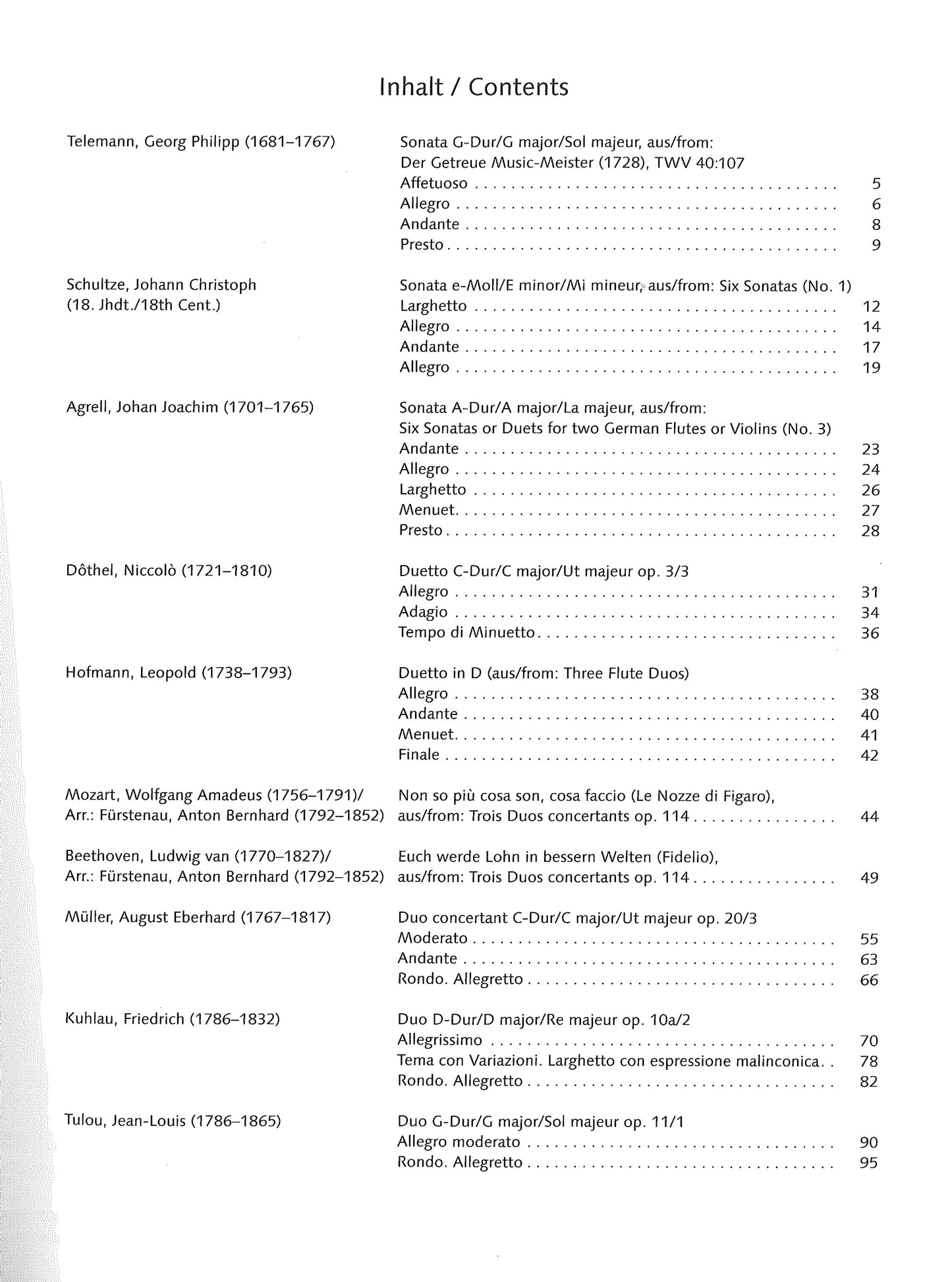 Flutissimo: Flute Duets