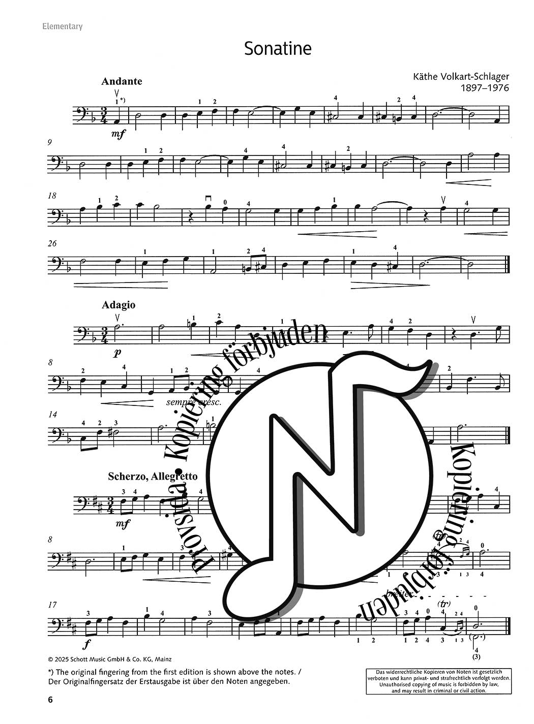 Women Composers: A Graded Anthology for Violoncello and Piano Book 1