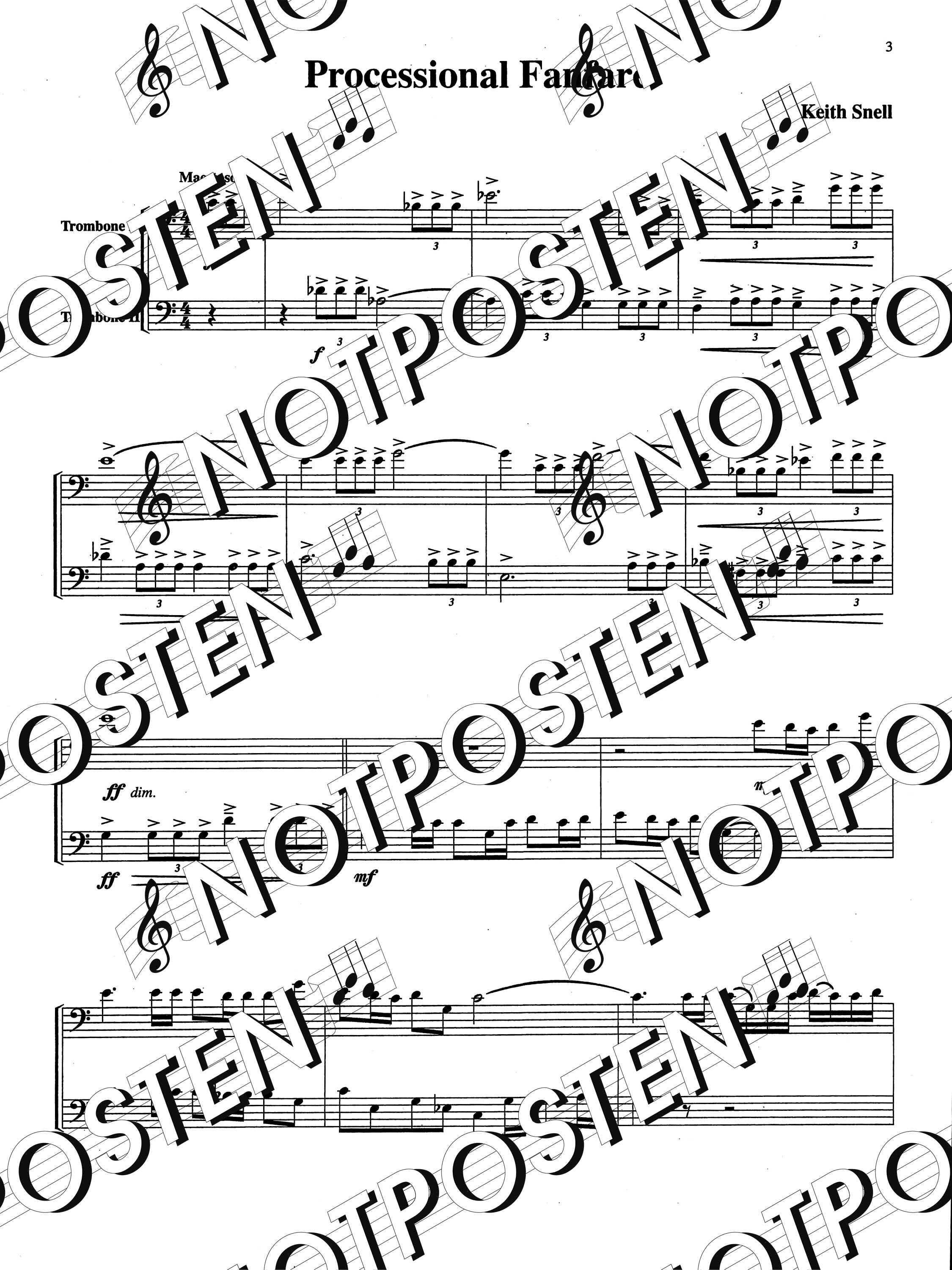 Belwin Master Duets Trombone Advanced