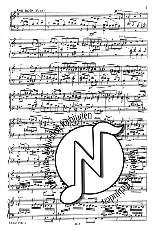 Mendelssohn: Paulus Opus 36 Klaverutdrag SATB+piano