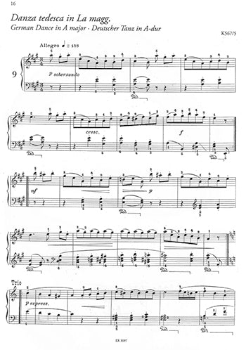 Mozart 20 Pezzi Facili