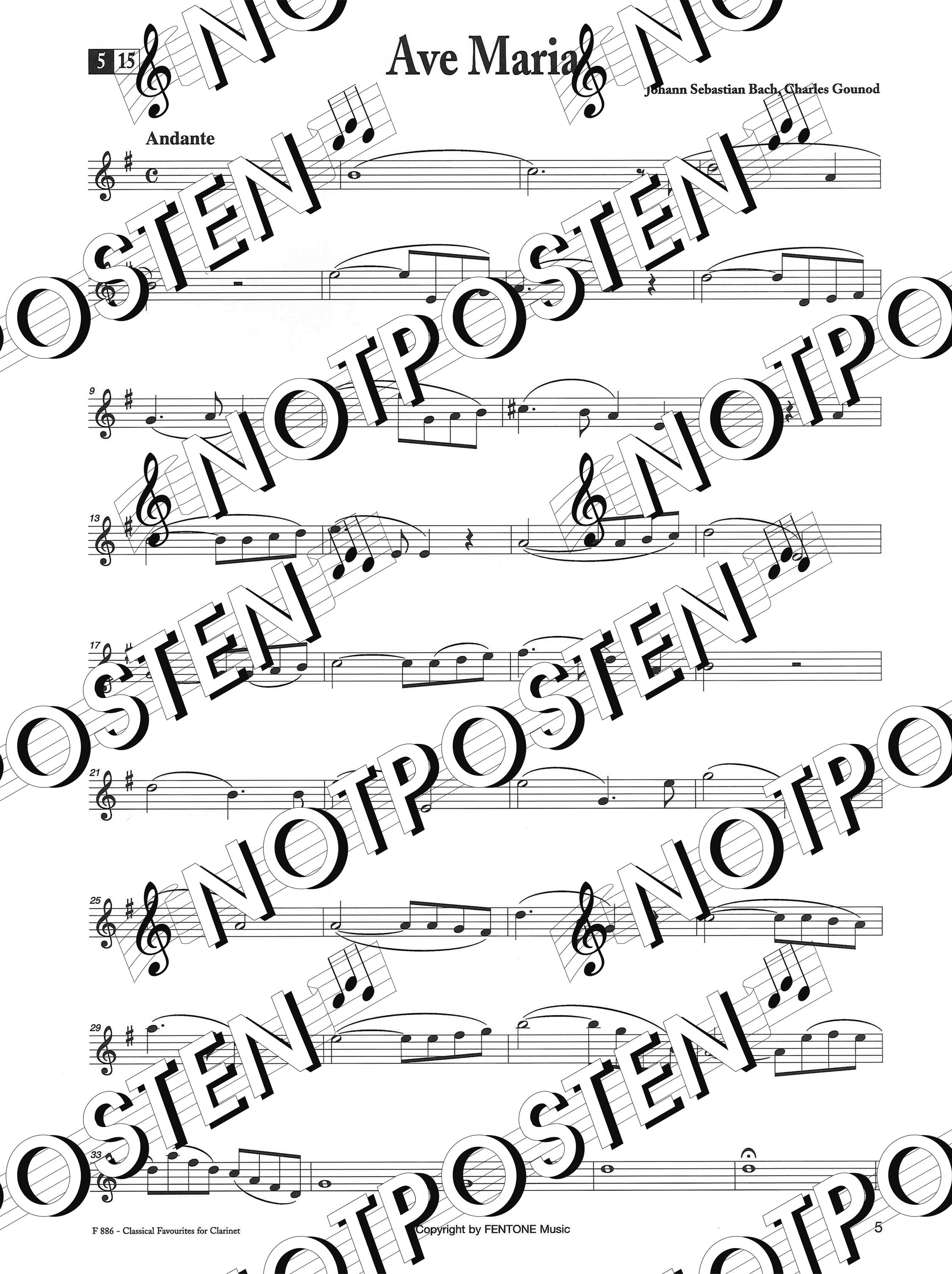Classical Favourites For Clarinet