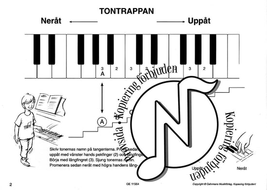 Före pianogehör: Pianospelbok för barn
