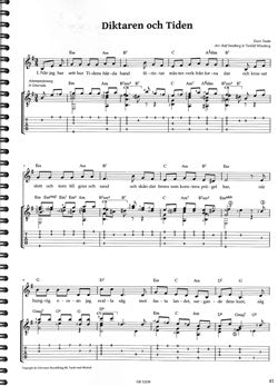 Evert Taube: Visor för gitarr & sång Volym I