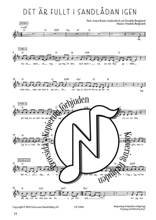 Musicalo: Sångbok
