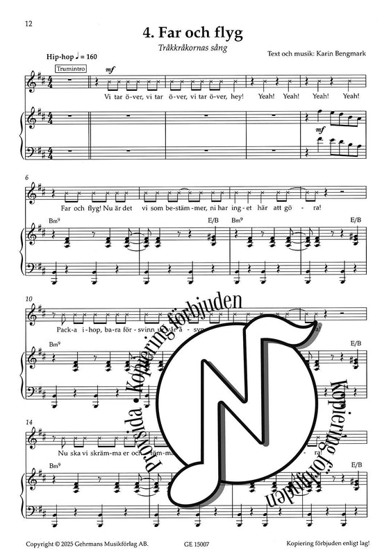 Klimatropet: Musikal för barnkör