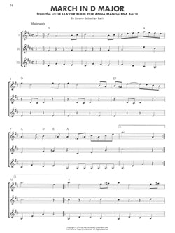 J.S. Bach Guitar Ensemble (Early Intermediate)