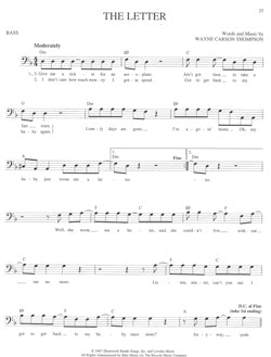 Easy Pop Melodies for Bass