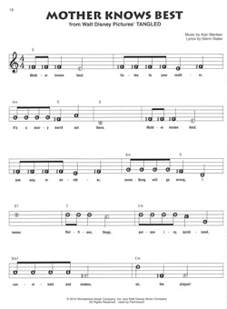 Songs From Frozen, Tangled And Enchanted Recorder
