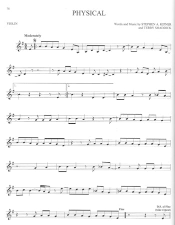 101 Popular Songs Violin