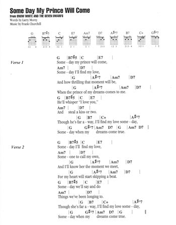 Disney Guitar / Vocal