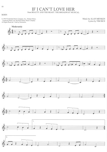 101 Disney Songs Horn