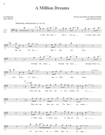 The Greatest Showman SATB