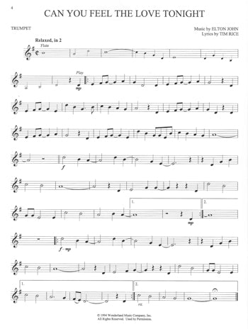 The Lion King Trumpet