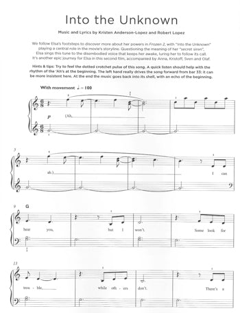 The Frozen Collection Really Easy Piano