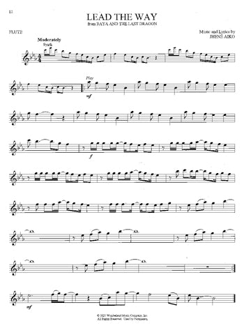 Favorite Disney Songs for Flute