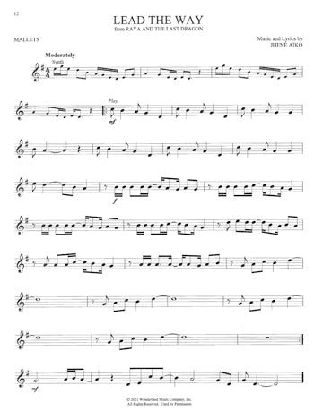 Favorite Disney Songs for Mallet Percussion