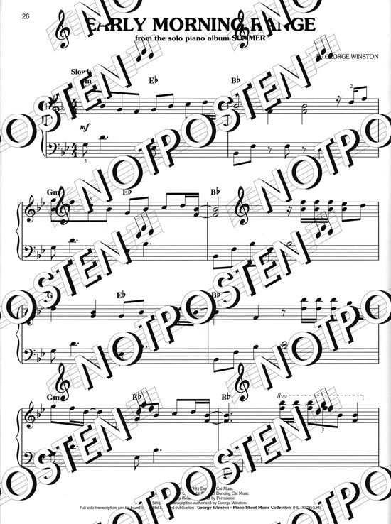 Calming Piano Solos Easy Piano