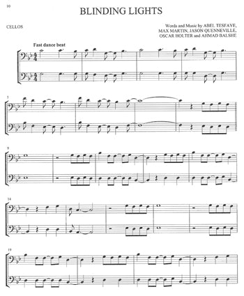 Chart Hits For Two Cellos