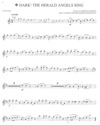 Christmas Carols for Alto Sax
