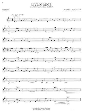 MINECRAFT: Music from the Video Game Series Trumpet