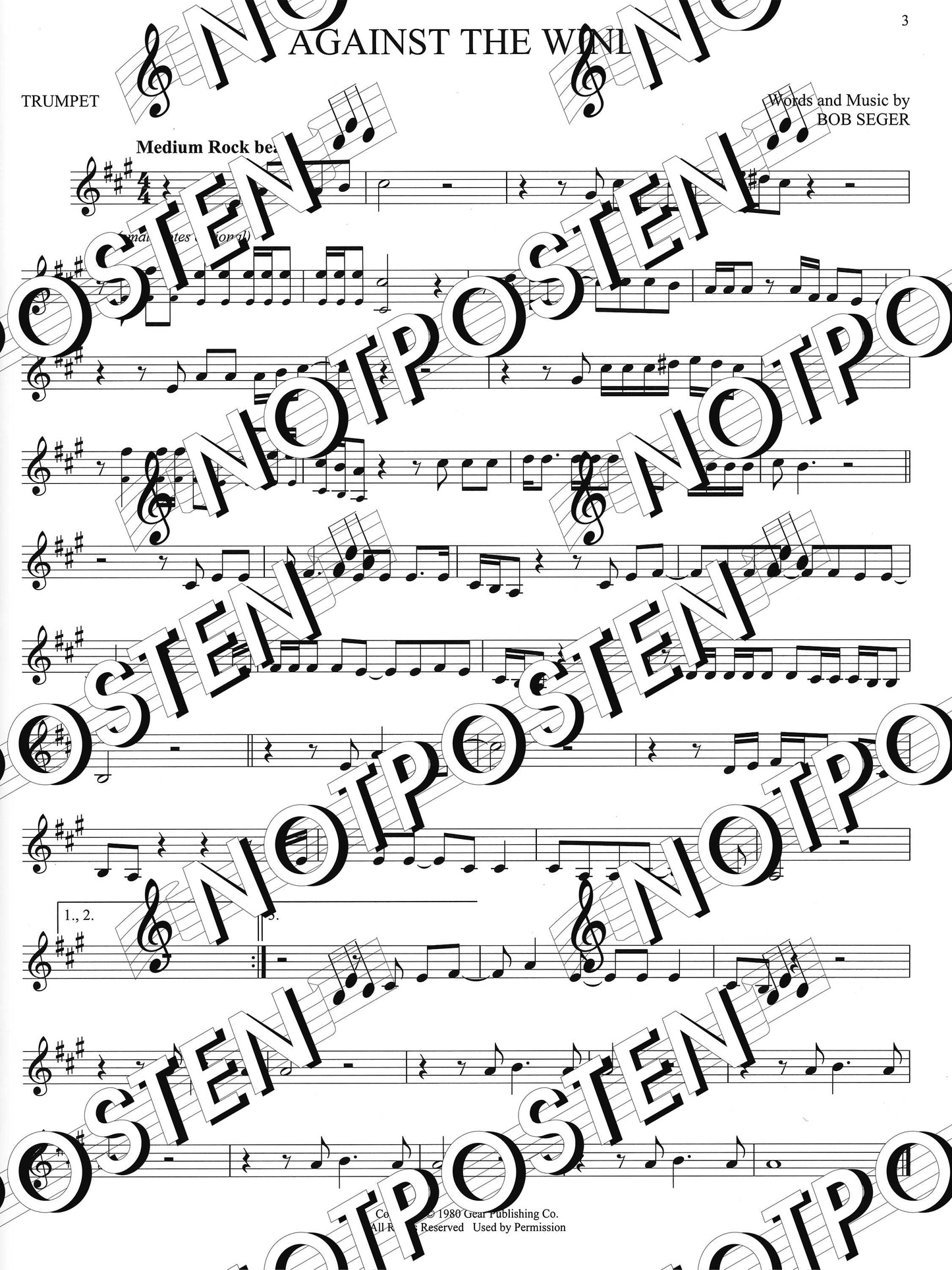 101 Simple Songs for Trumpet