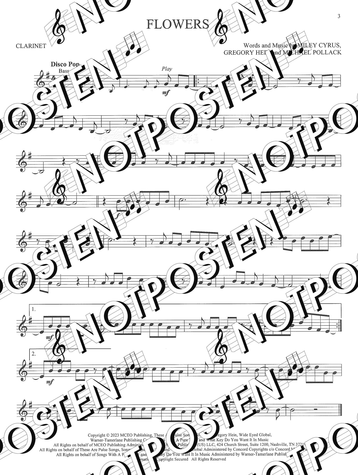 11 Top Hits Clarinet