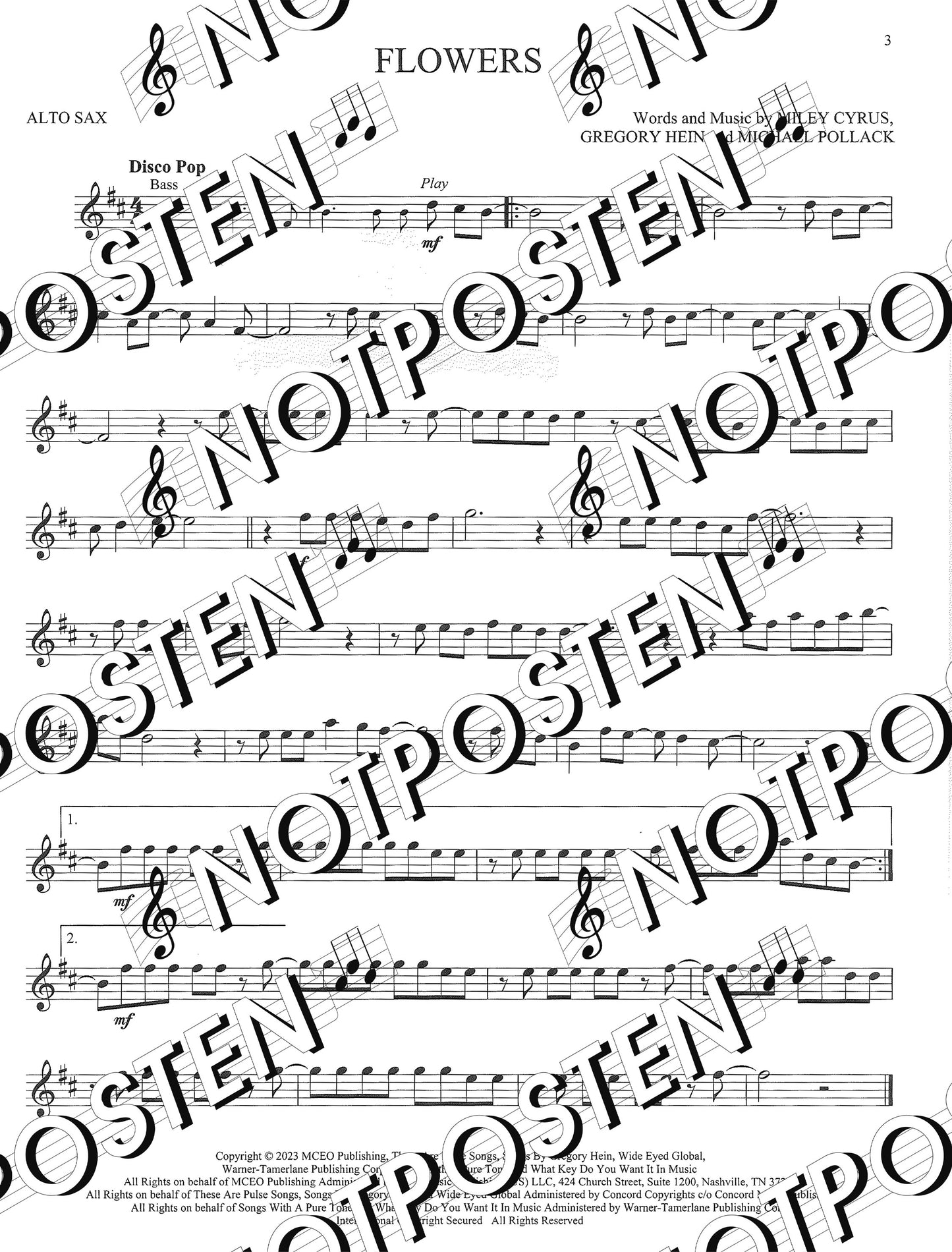 11 Top Hits Alto Sax