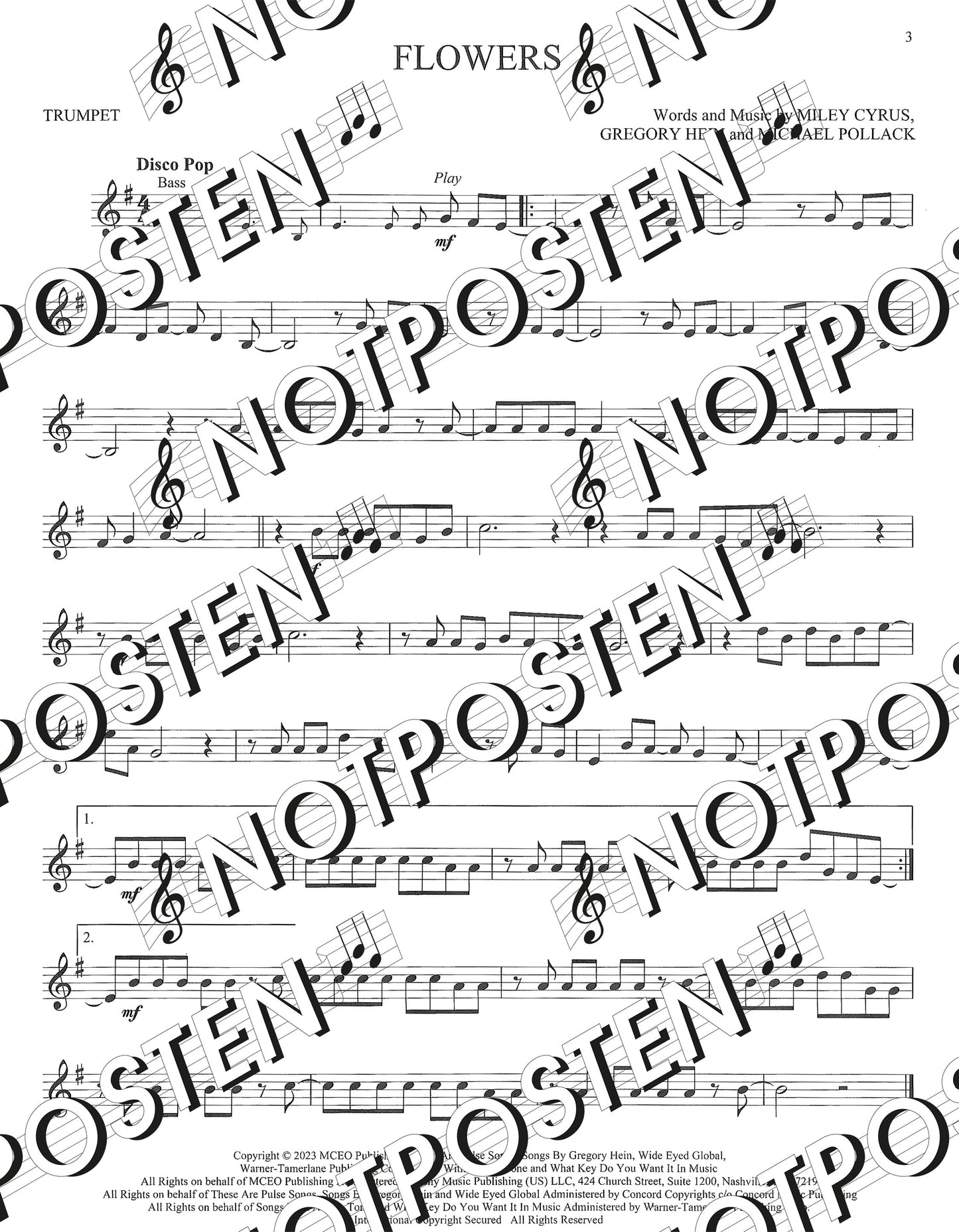 11 Top Hits Trumpet