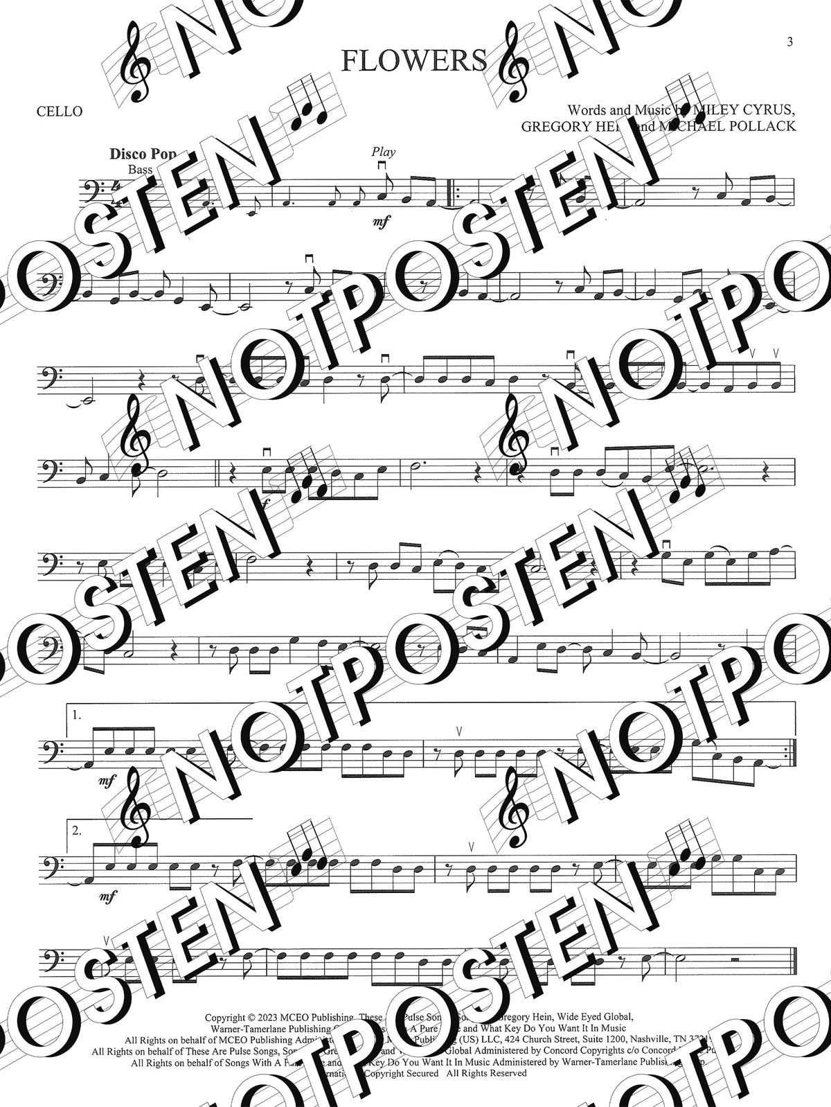 11 Top Hits Cello