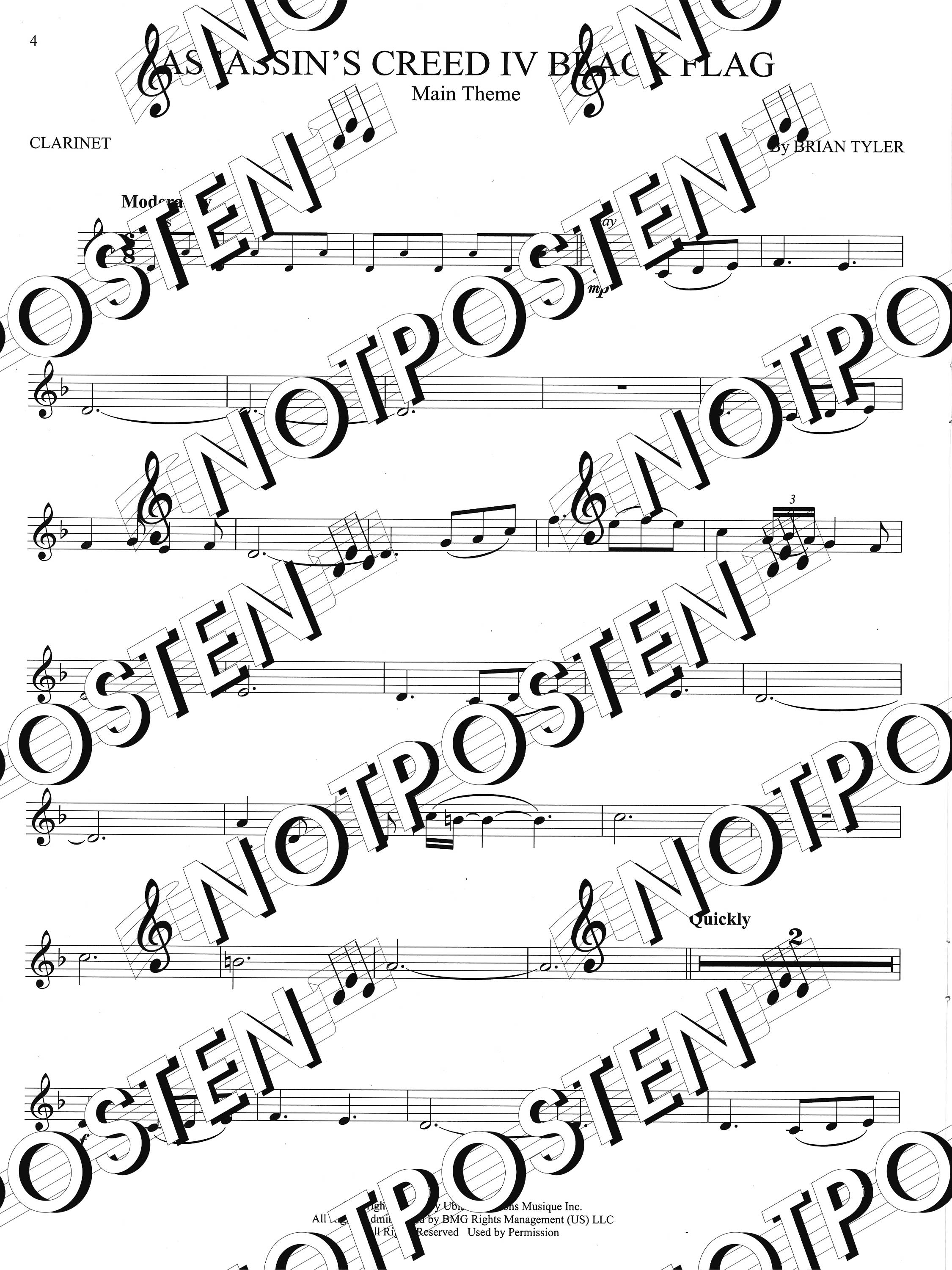 Popular Video Game Music: Themes from 14 Games (Clarinet)