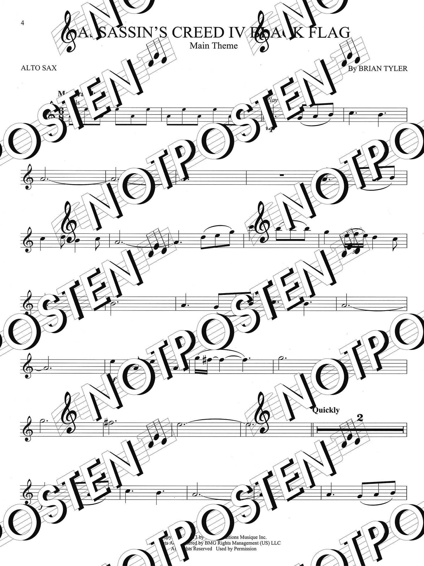 Popular Video Game Music: Themes from 14 Games (Alto Sax)