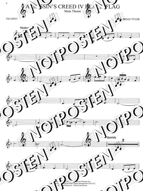 Popular Video Game Music: Themes from 14 Games (Trumpet)