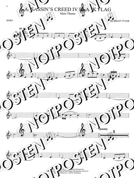 Popular Video Game Music: Themes from 14 Games (Horn)