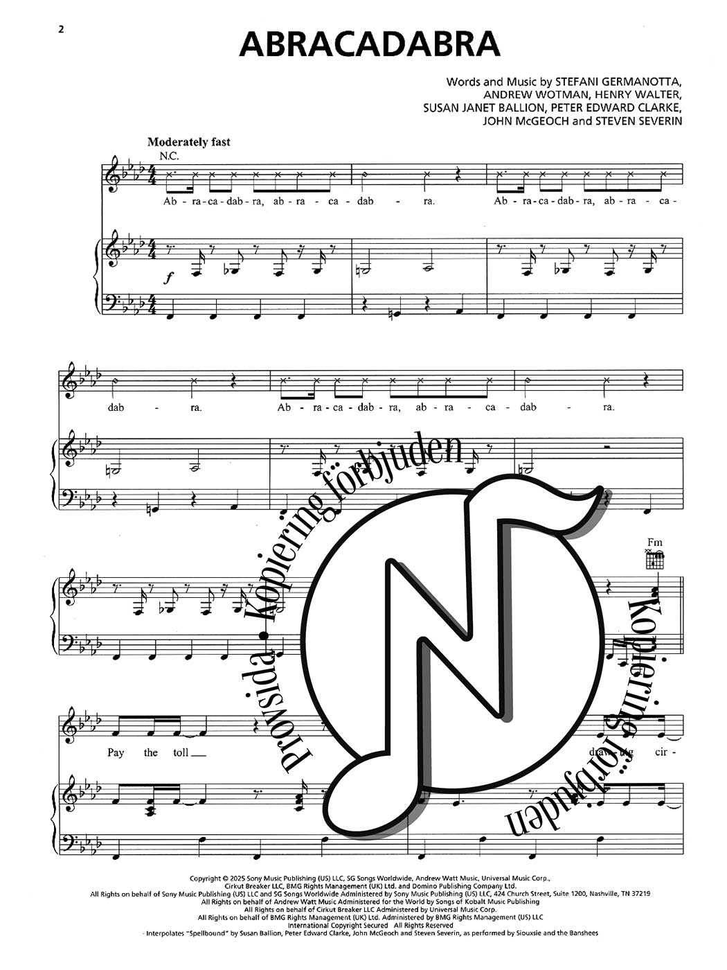 Top Hits of 2025: 14 Smash Hits (PVG)