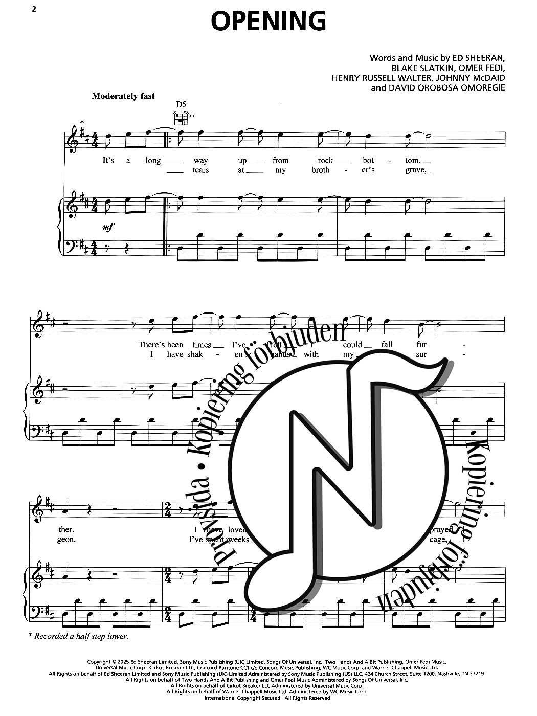 Ed Sheeran: Play (PVG)