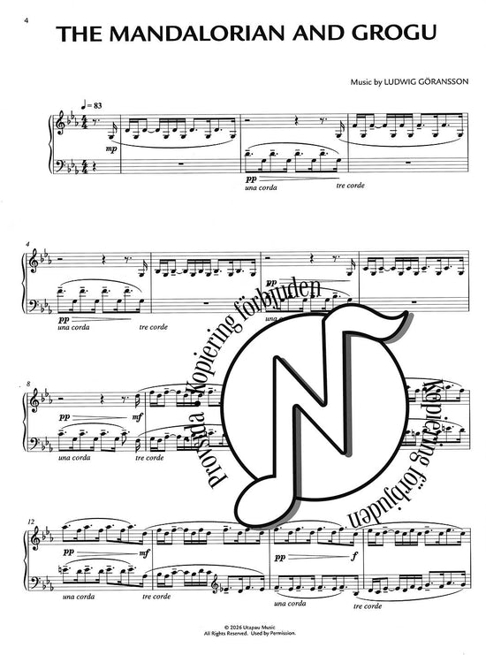 Star Wars: The Mandalorian and Grogu (Piano Solo)